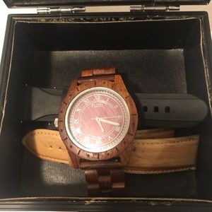 Flud Wood Watch and Bands
